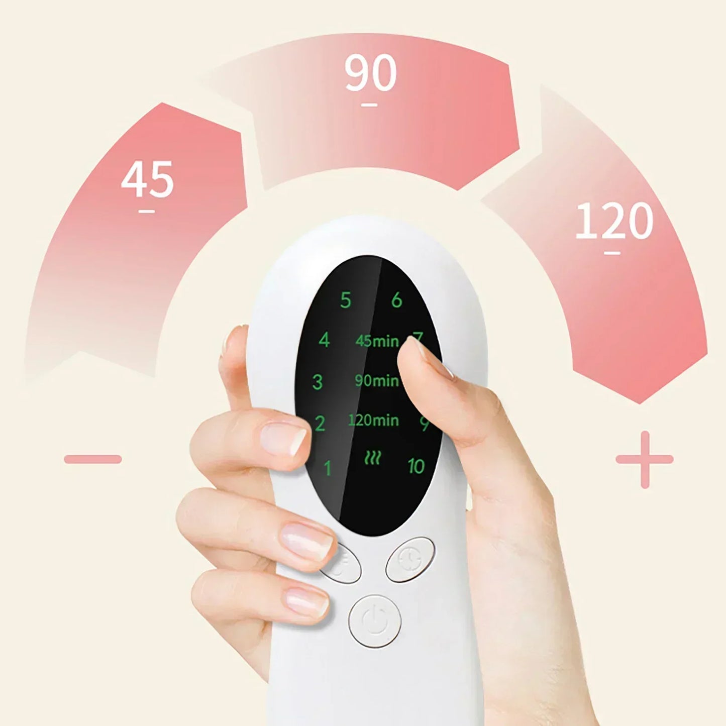 Almohadilla térmica multiusos con control de temperatura