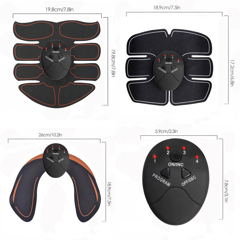 Entrenador muscular eléctrico inalámbrico